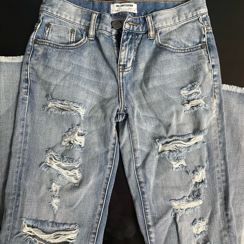 One Teaspoon Ripped Jeans - Picture 4 of 4